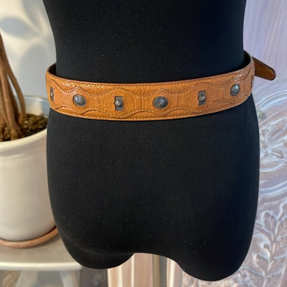 Fred Coen Leather Belt - Picture 4 of 9